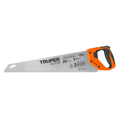 TRUPER STR-20 Rapid rókafarkú fűrész ComfortGrip markolattal, 50 cm, 7 TPI (101869)