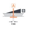 TRUPER SN-CL30 Ékes szintező kapu, 3 mm, 3-12 mm csempékhez, 100 db (102877)