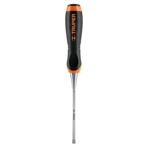 TRUPER FT-1/4 Üthető fa véső Comfort Grip markolattal, 6,3 mm (14615)