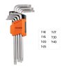 TRUPER TORX-7L Torx hosszú L-kulcs készlet, 7 darabos, T10 - T40 (15553)