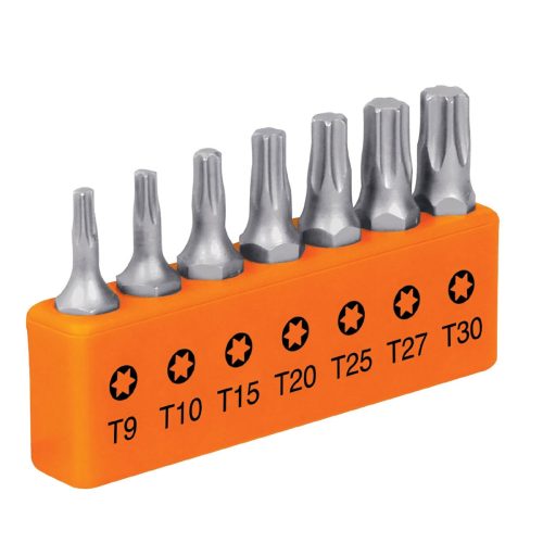 TRUPER EXPERT P7-15T Torx bitkészlet, 25 mm, T9 - T30, 7 darabos (17795)